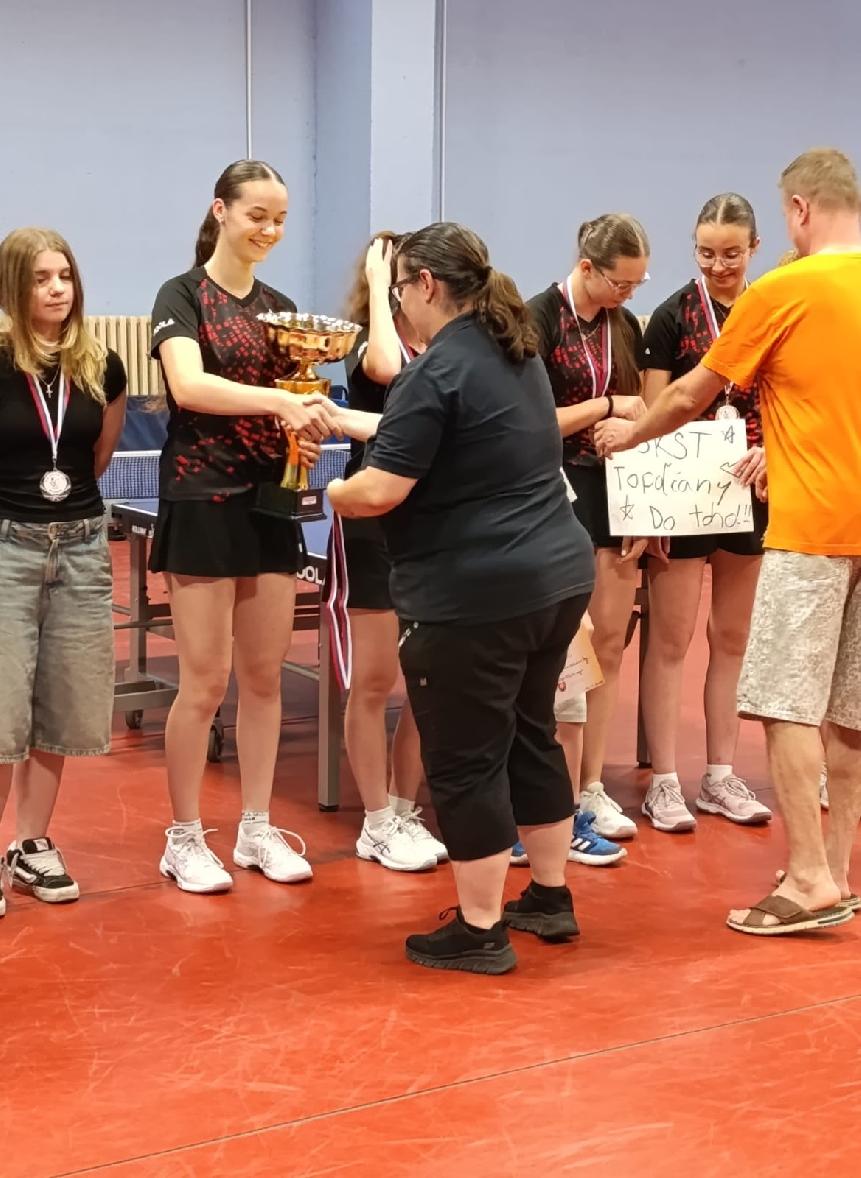 Martina Hrabajová s druhou zlatou medailou