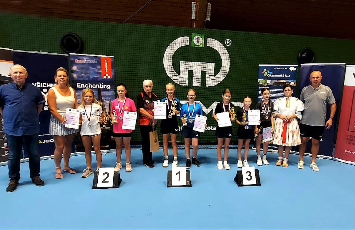 Stolný tenis - medailové umiestnenia na zahraničných turnajoch