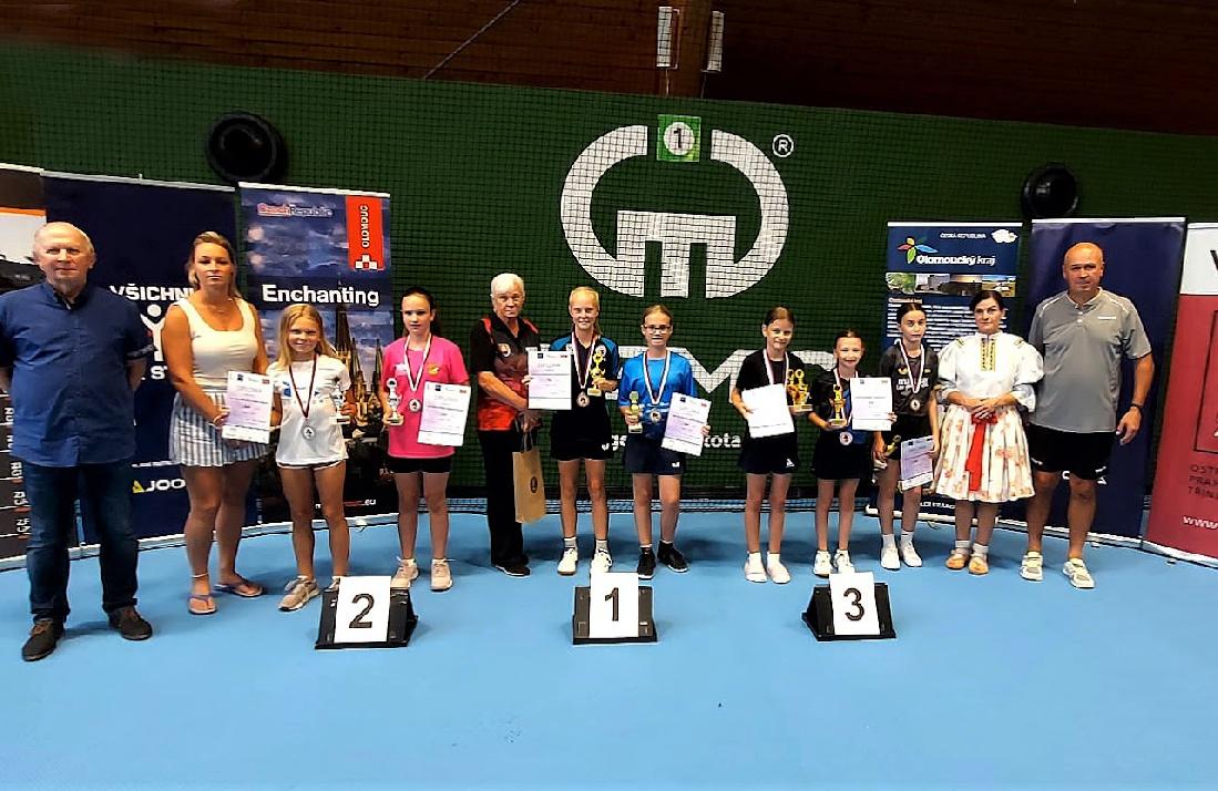 Stolný tenis - medailové umiestnenia na zahraničných turnajoch