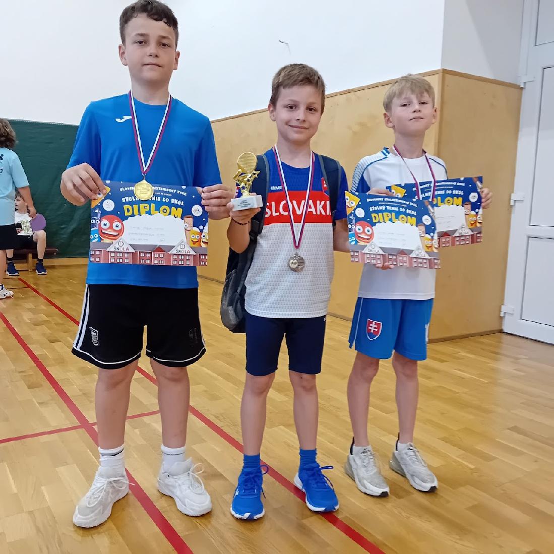 Stolný tenis - Žiarska školská liga 2024/2025 